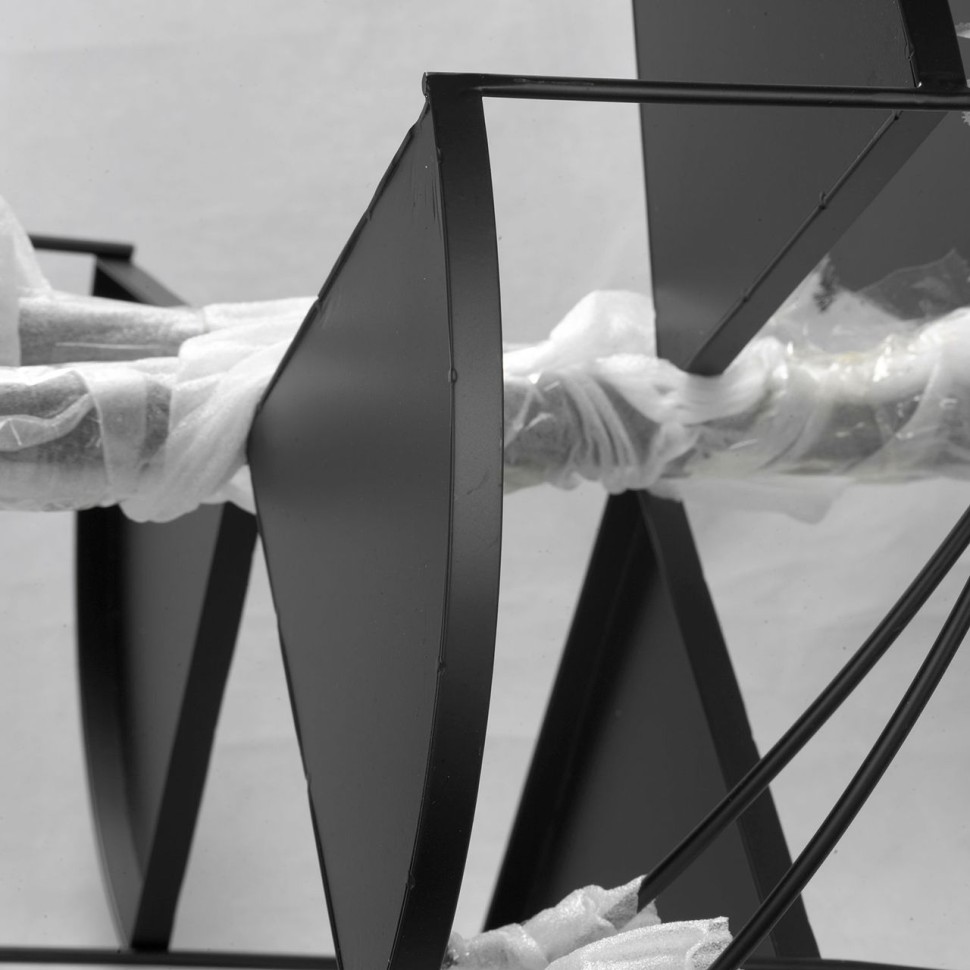 LSP-0524 LUSSOLE LGO черный торшер Wrangell, GRLSP-0524