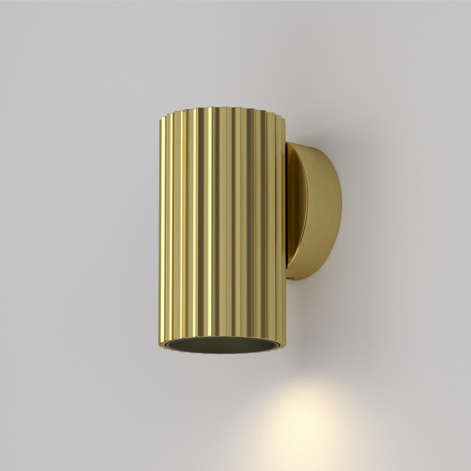 C106WL-01-GU10-BS MAYTONI настенный светильник Calipso, латунь