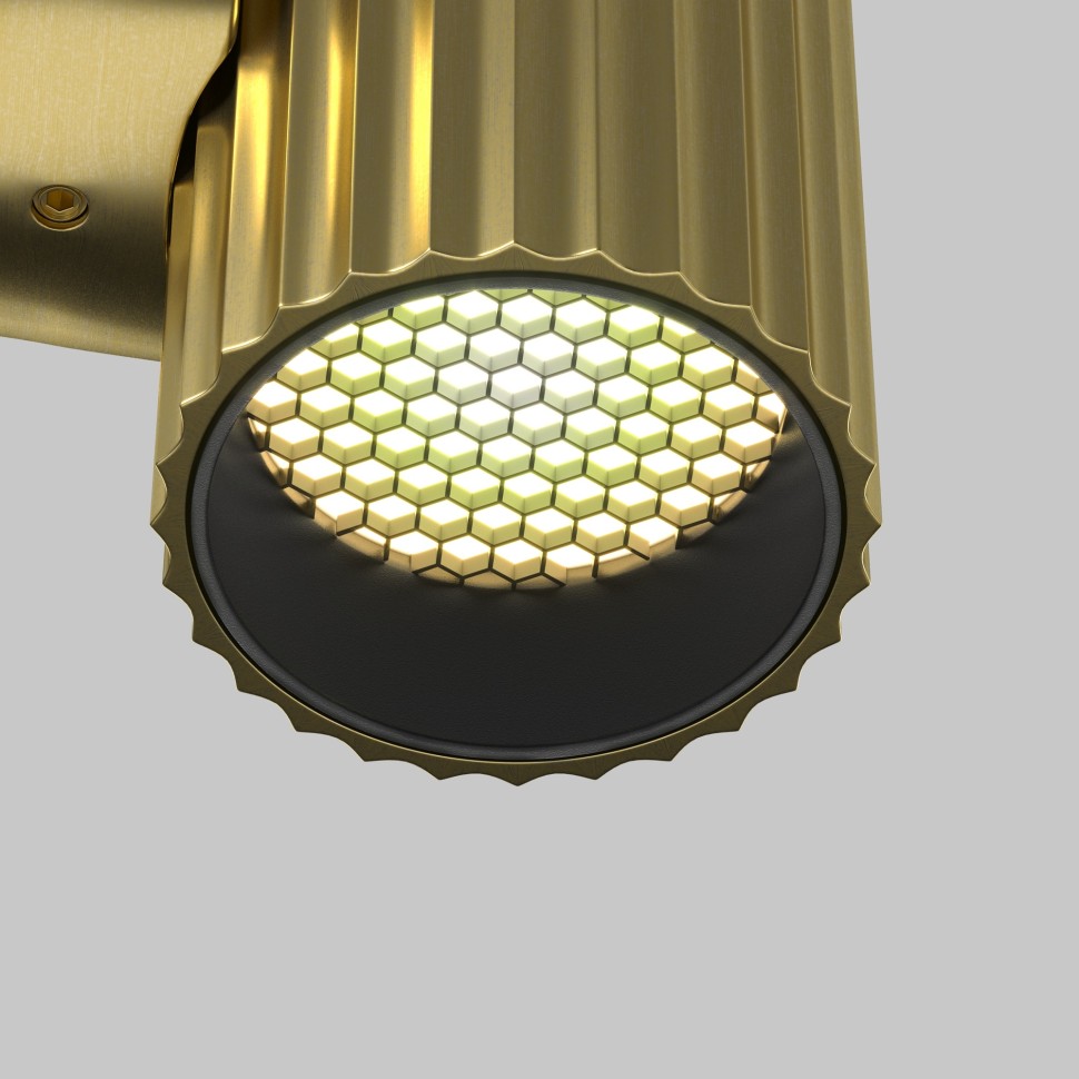 C106WL-01-GU10-BS MAYTONI настенный светильник Calipso, латунь