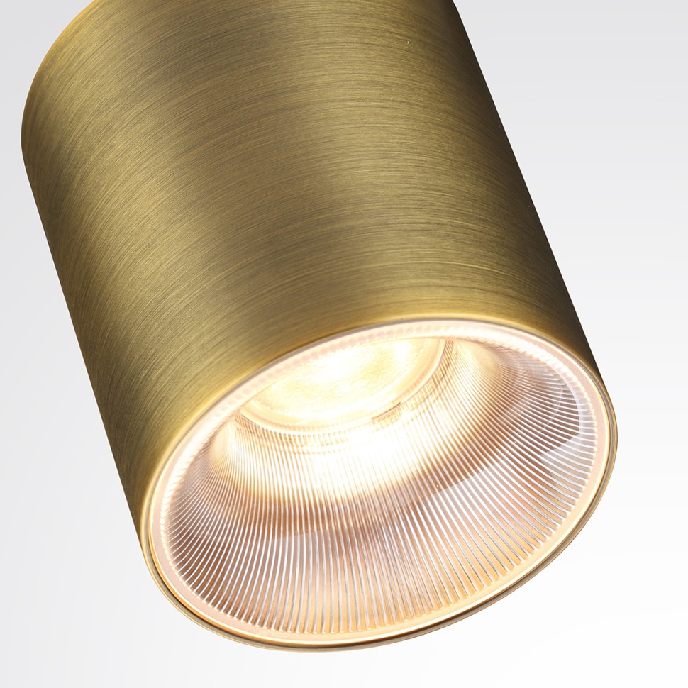 7137/12CL ODEON LIGHT HIGHTECH Накладной светодиодный светильник BRIM, 12W, 960Лм, 3000K/4000K/6000K, угол рассеивания 36°, бронза