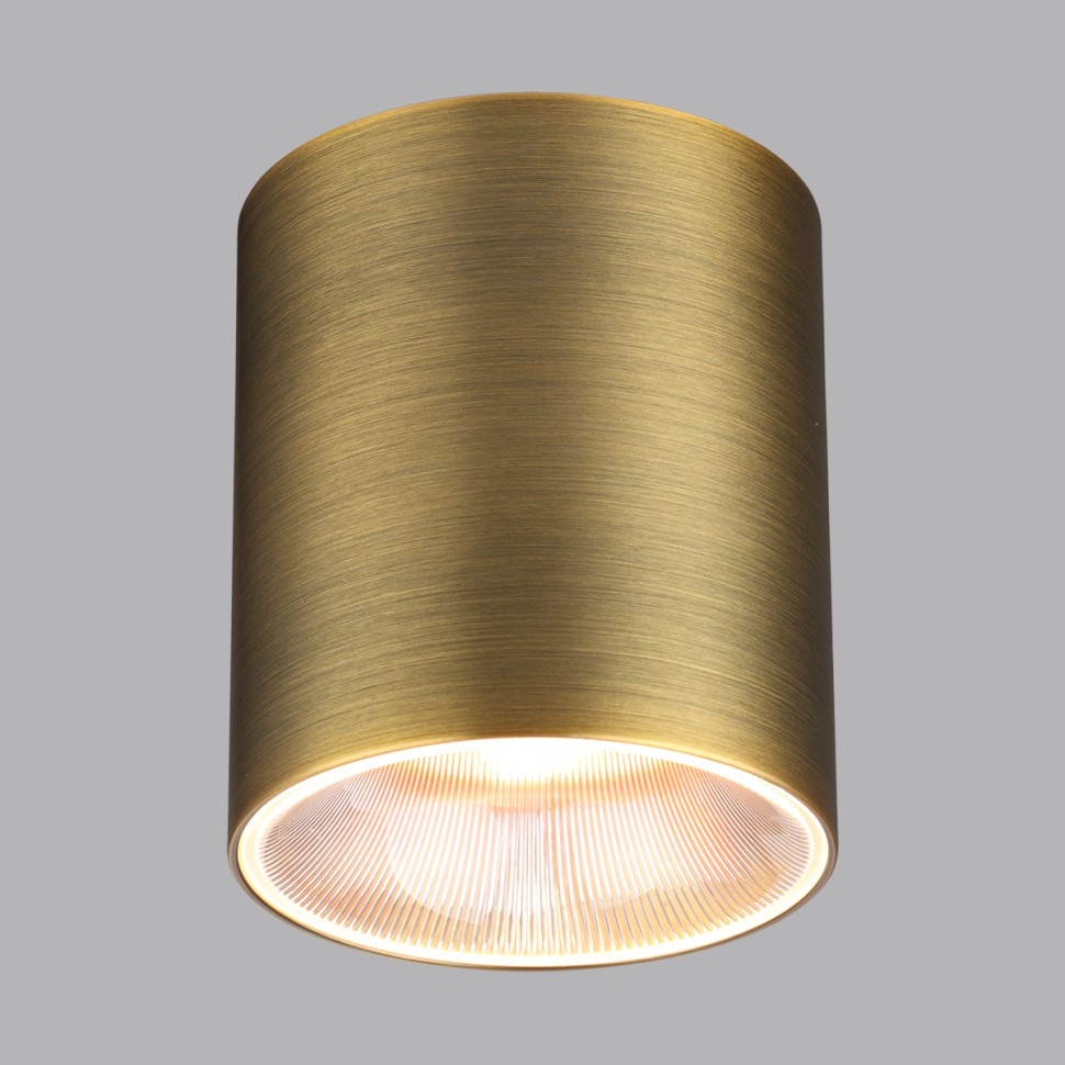 7137/12CL ODEON LIGHT HIGHTECH Накладной светодиодный светильник BRIM, 12W, 960Лм, 3000K/4000K/6000K, угол рассеивания 36°, бронза