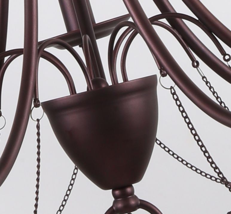 2590-7P F-PROMO подвесная люстра Plini, коричневый