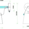 A7032AP-1WH Arte Lamp Thomas белое бра с выключателем