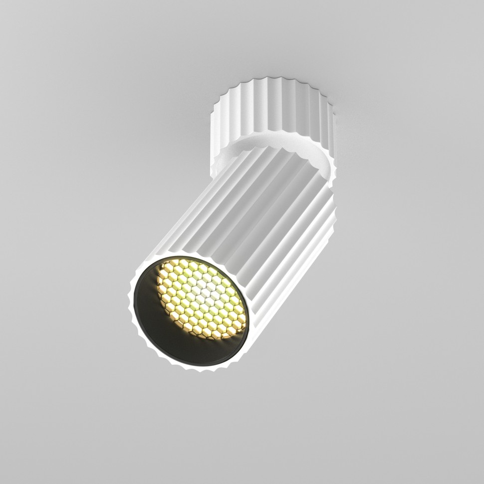 C108CL-01-GU10-W MAYTONI белый настенно-потолочный накладной светильник спот Calipso