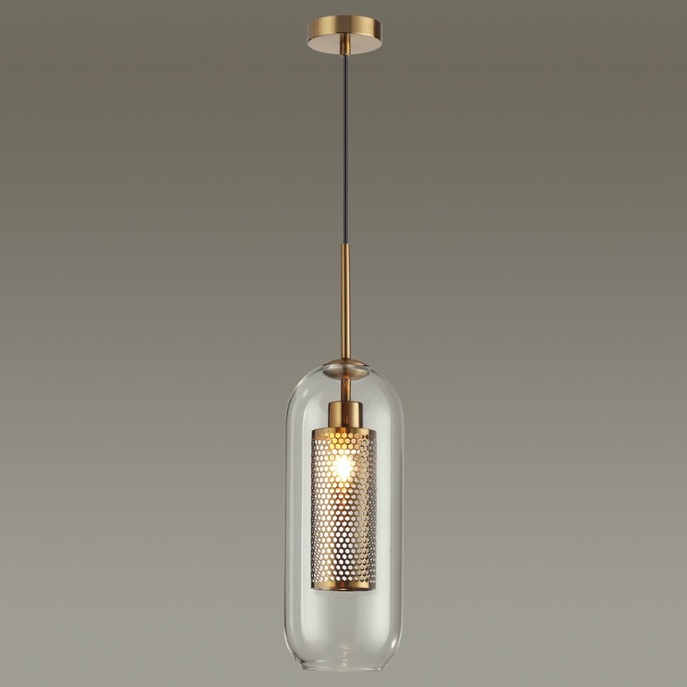 4940/1 ODEON LIGHT Pendant подвесной светильник CLOCKY, E27*1*40W