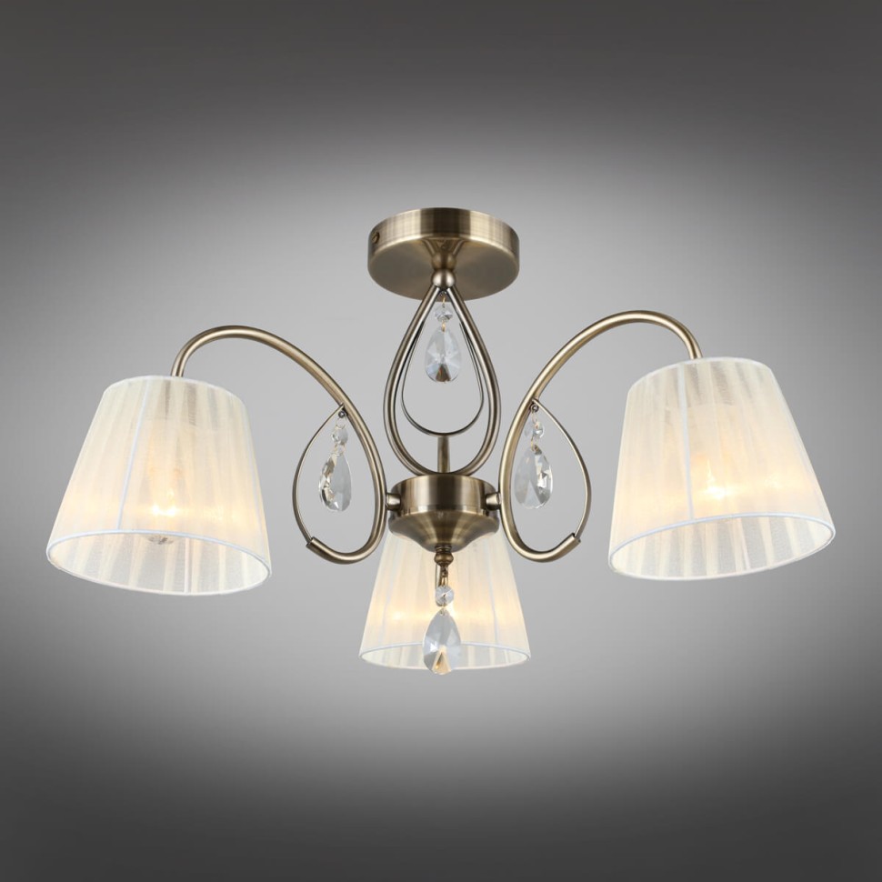 OML-56617-03 Omnilux Cardillo люстра потолочная, бронза, E14*3*40W