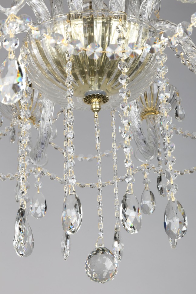 OML-70103-08 OMNILUX хрустальная подвесная люстра Bonaita, E14*8*40W, 73см диаметр