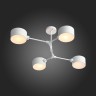SLE183502-04 EVOLUCE белый потолочный светильник на штанге Gimento, E14*4*40W