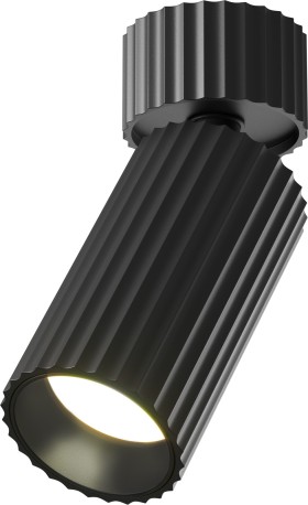 C108CL-01-GU10-B MAYTONI черный настенно-потолочный накладной светильник спот Calipso