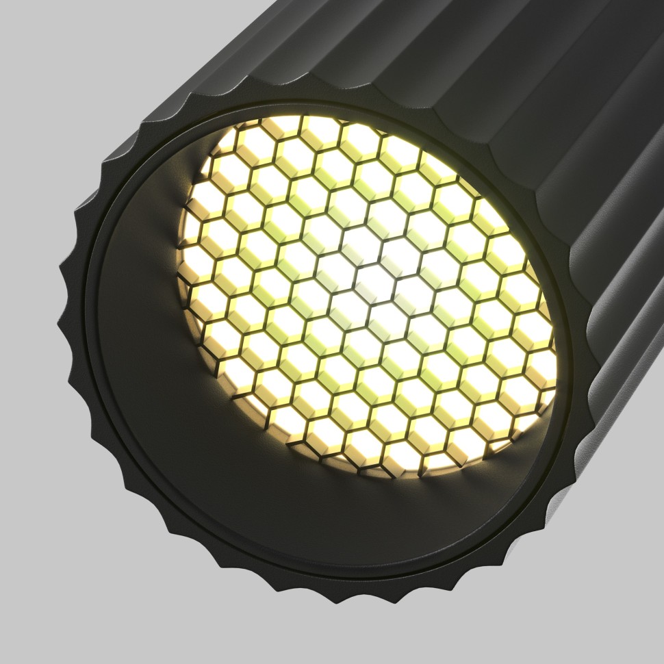 C108CL-01-GU10-B MAYTONI черный настенно-потолочный накладной светильник спот Calipso