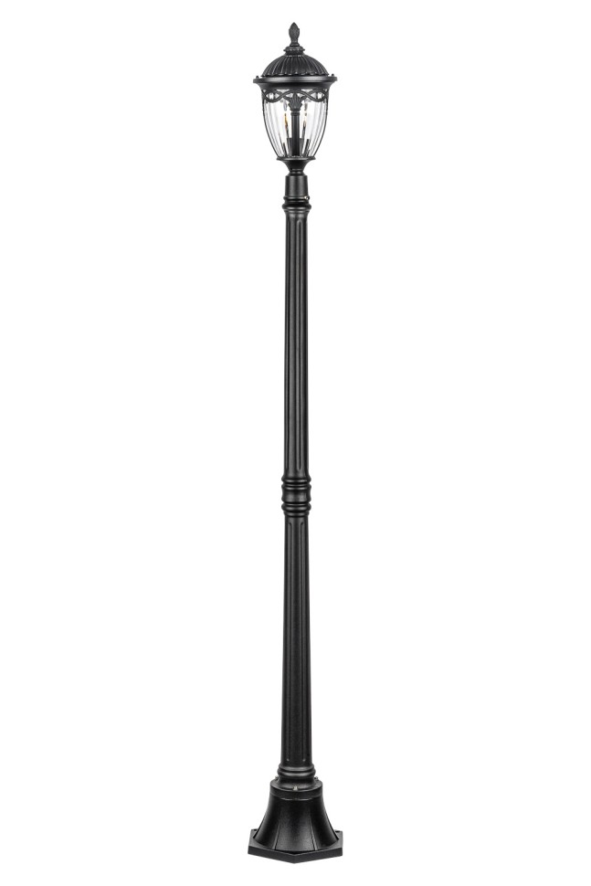 86308 Bl OASIS LIGHT черный уличный столб FES 186см, IP44, E27*1*100W