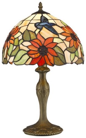 817-804-01 Velante Настольная лампа в стиле Тиффани 