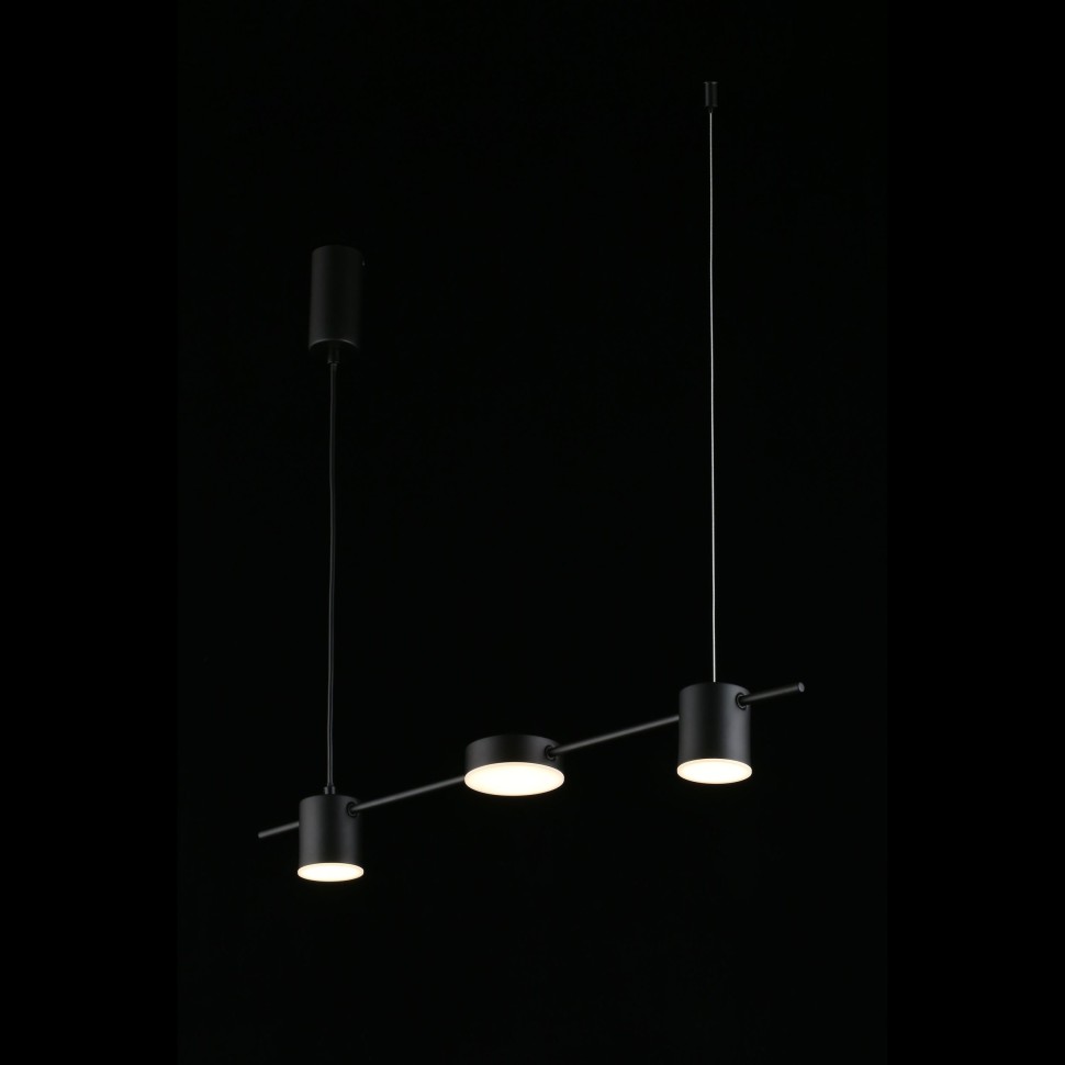 APL.017.03.18 APLOYT черный подвесной LED светильник Frania, 18W, 4000K