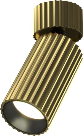 C108CL-01-GU10-BS MAYTONI настенно-потолочный накладной светильник спот Calipso, латунь