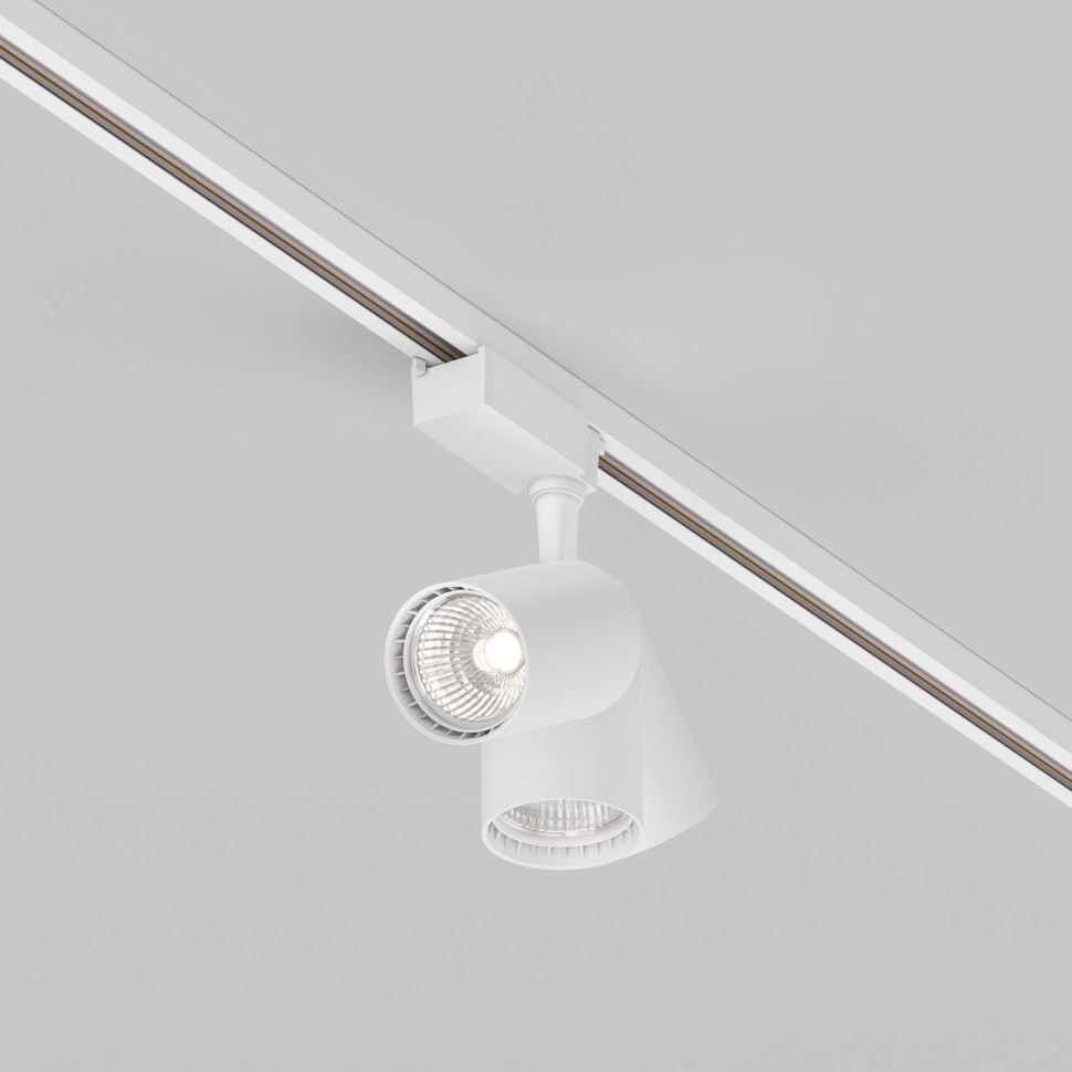 TR003-1-10W4K-M-W Maytoni Technical Белый трековый LED (однофазный) светильник 220V Vuoro Unity, 4000K, 10Вт, угол рассеивания 36°