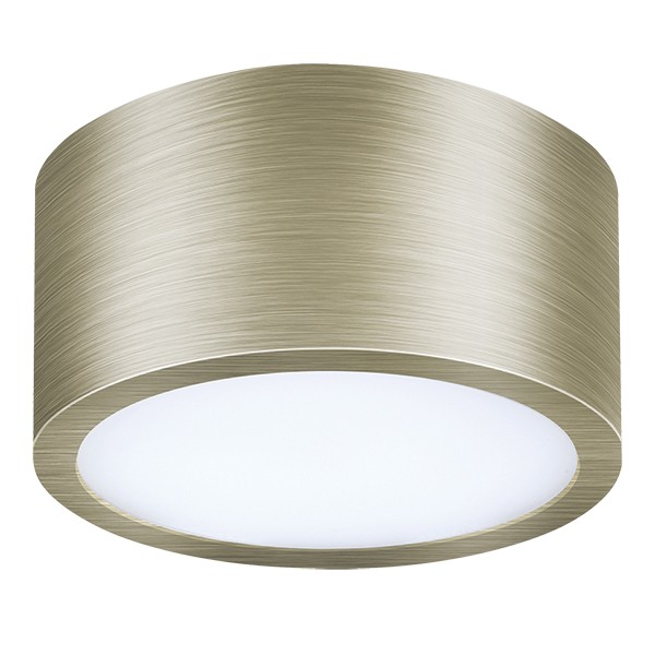 211911 LightStar Накладной светильник ZOLLA CYL, IP44, бронза, 10W, 3000K, 780Lm
