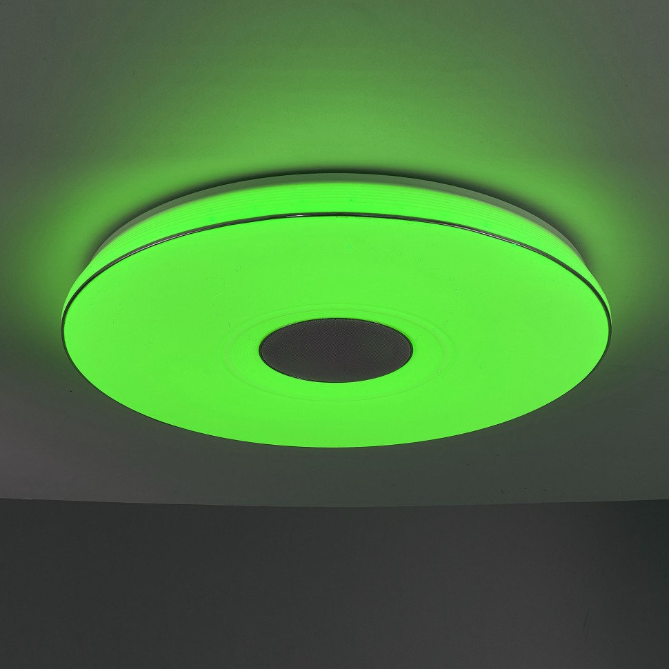 CL703M100 Citilux Light & Music Люстра музыкальная с Bluetooth и пультом, 100Вт, 60см