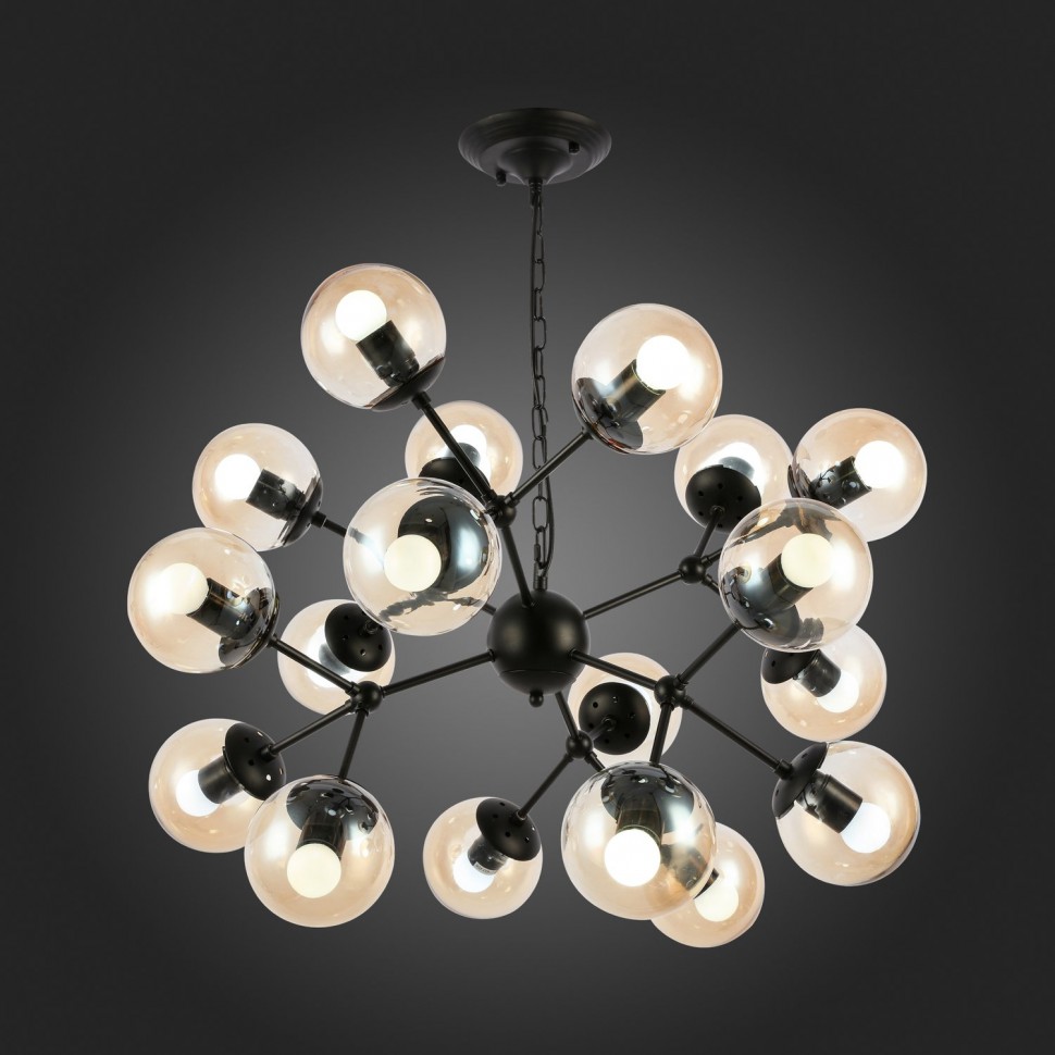 SLE154913-18 EVOLUCE подвесная люстра Lacotta, E14*18*40W