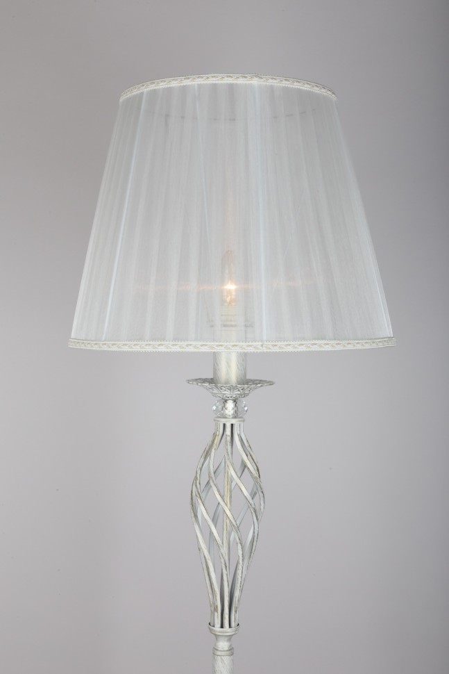 OML-79105-01 OMNILUX торшер Belluno, белый с золотой патиной, E27*1*40W