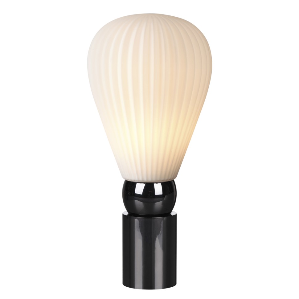 5418/1T ODEON LIGHT EXCLUSIVE Настольная лампа Elica, черный хром, белый