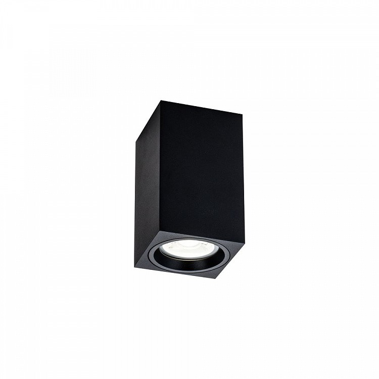 C011CL-01B Maytoni черный накладной светильник Alfa, GU10
