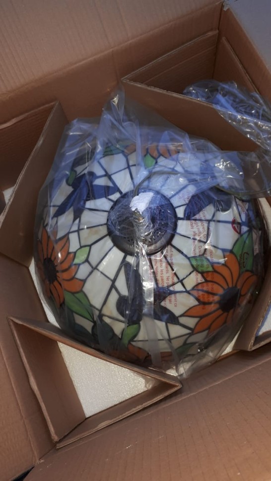 817-806-03 Velante Светильник подвесной в стиле Тиффани