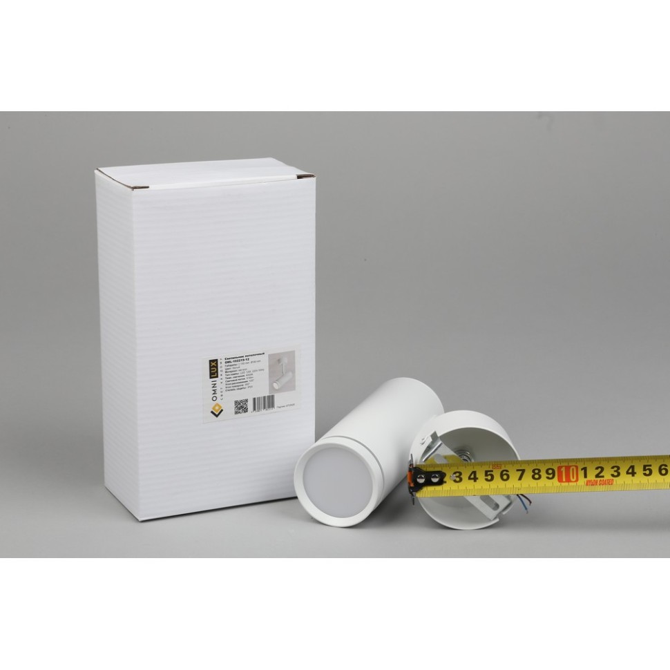 OML-102219-12 OMNILUX белый светодиодный спот Deruta, 12W, 4000K