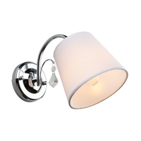 OML-56301-01 Omnilux Бра Novello, хром, белый текстиль