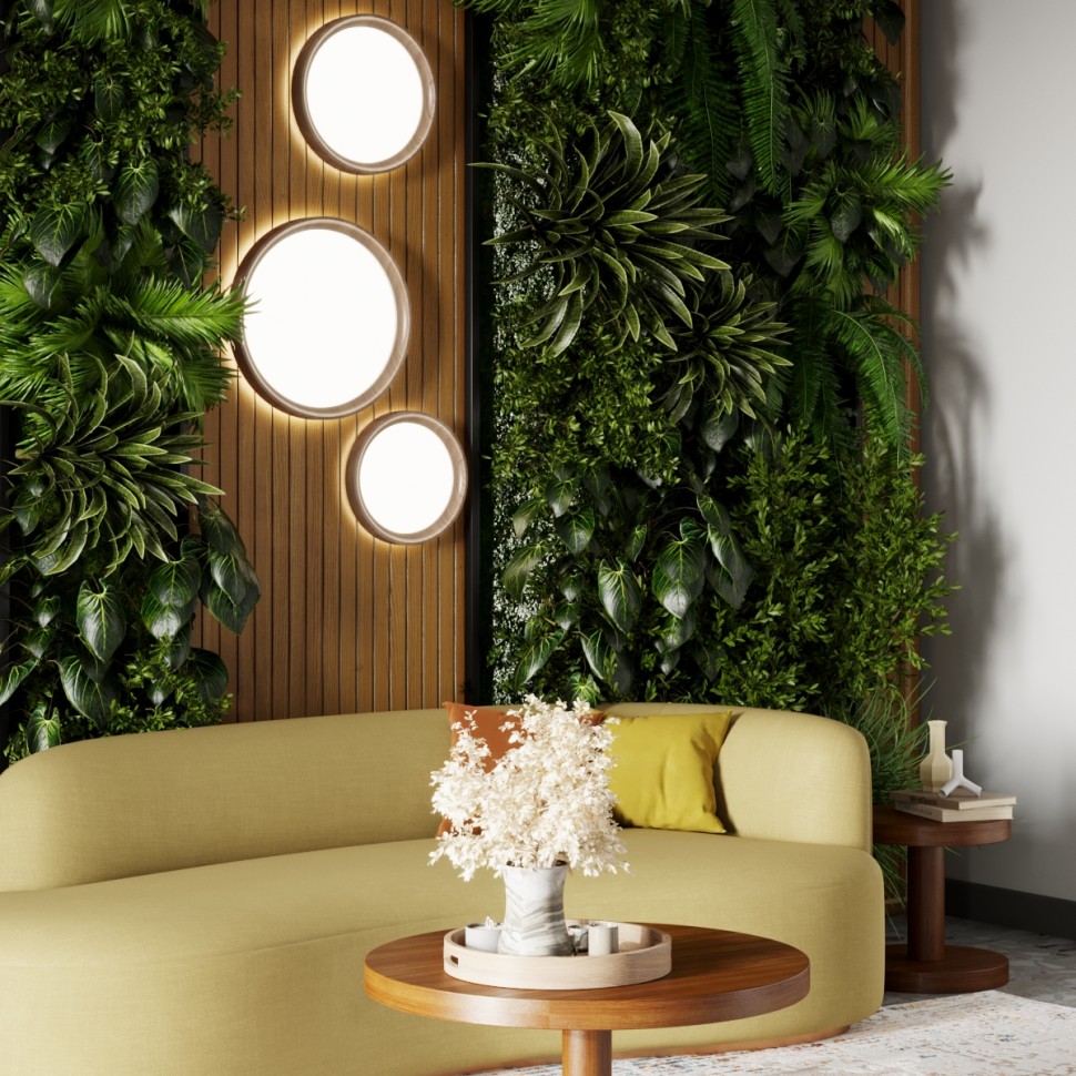 Архив - 7603/CL SONEX PALE Влагозащищенный светодиодный настенно-потолочный светильник WOODI, 30W, IP43, 4000K, 3150Lm, 33см диаметр