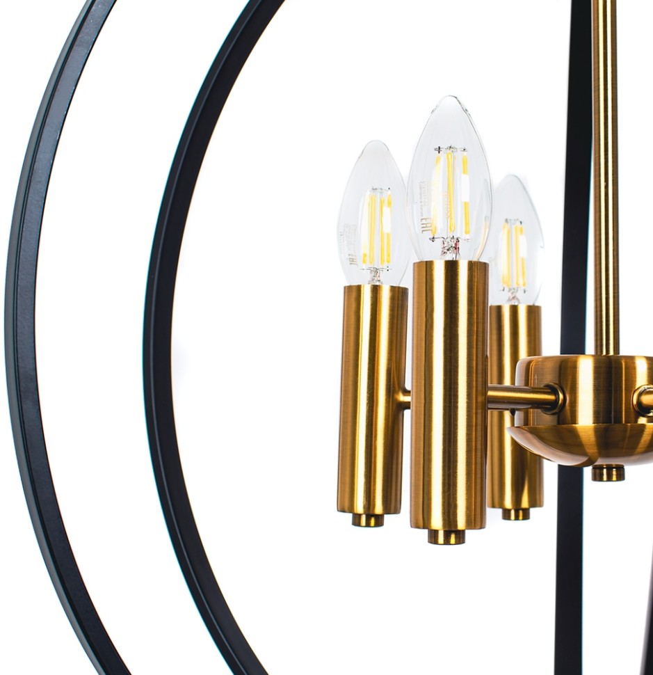 A7013SP-6BK ARTE LAMP подвесная люстра Castula E14*6*40W, диаметр 50см