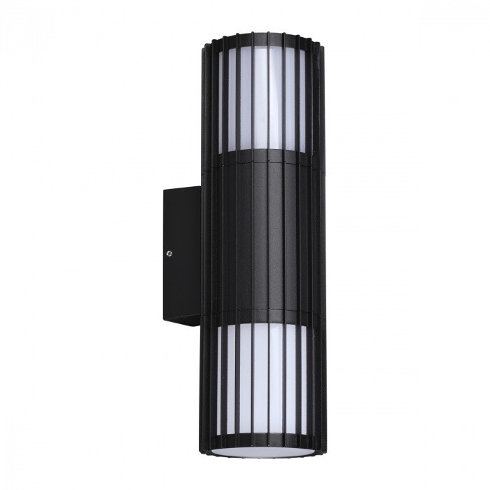 370992 NOVOTECH настенный ландшафтный светильник Costas IP54, E27*2*25W, черный