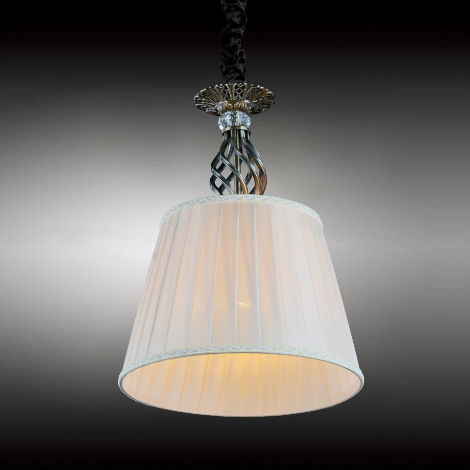 OML-79116-01 OMNILUX подвес Belluno, бронза и бежевый, E27*1*40W