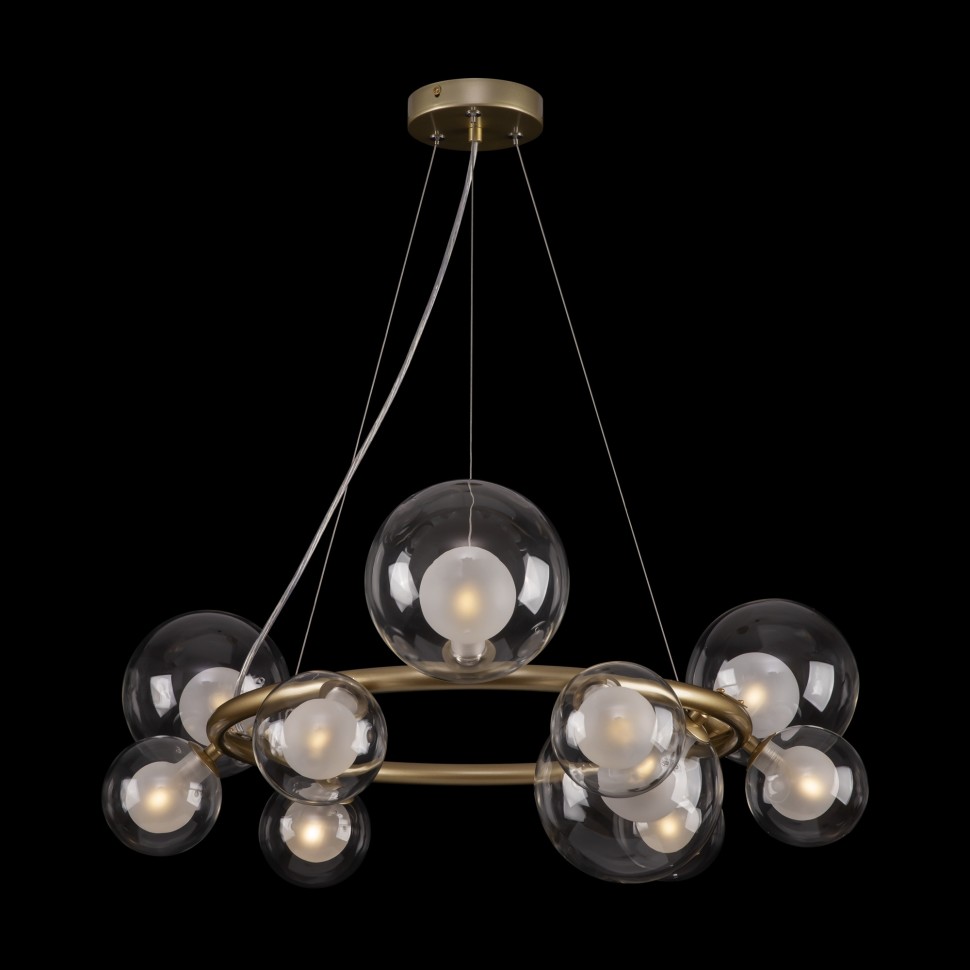 FR5139PL-10MG FREYA подвесная люстра Duo, G9*10*40W, матовое золото