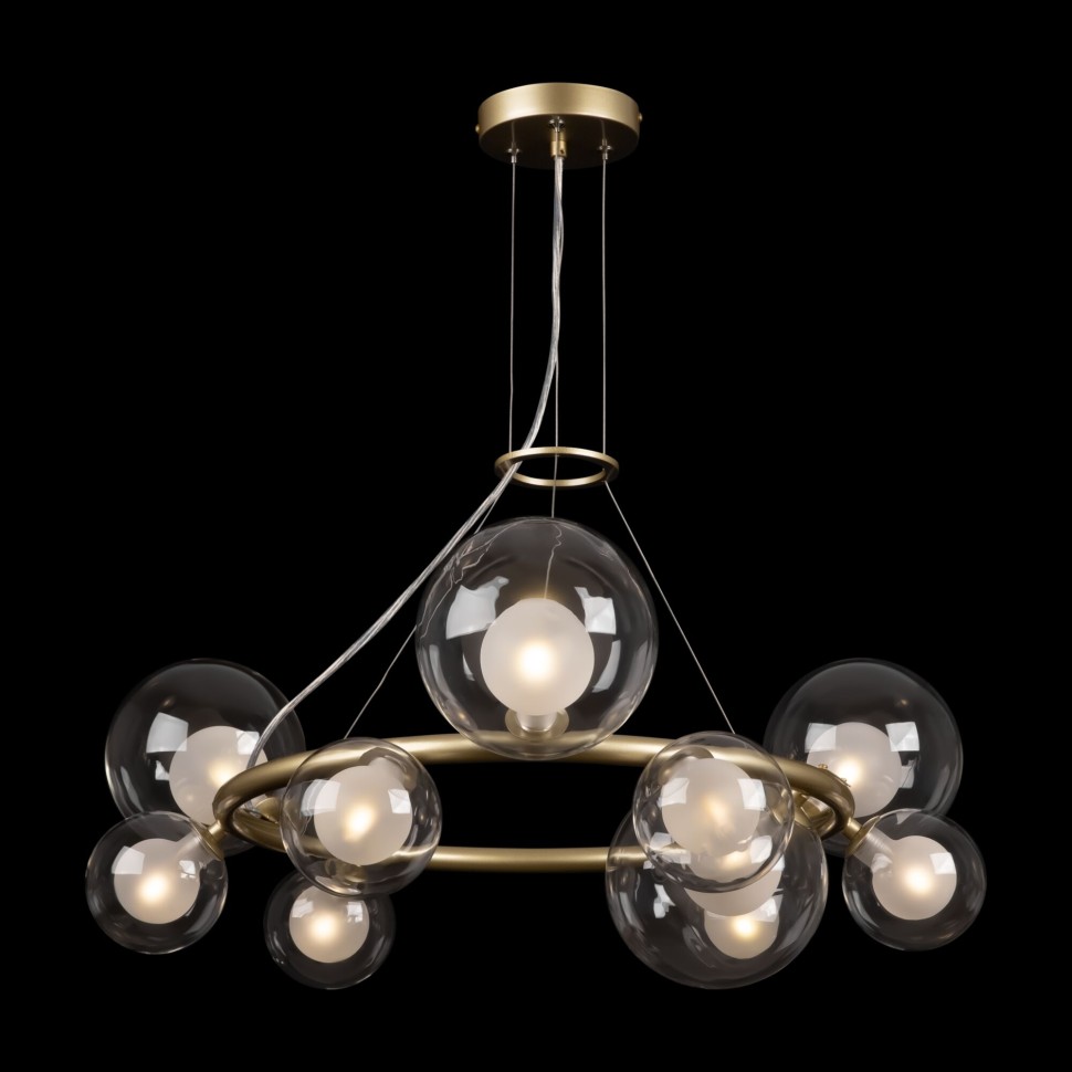 FR5139PL-10MG FREYA подвесная люстра Duo, G9*10*40W, матовое золото