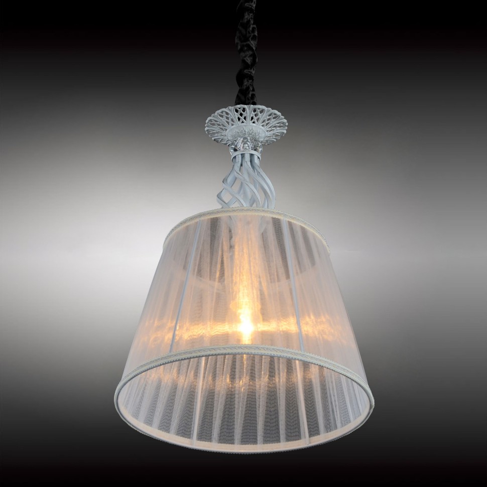 OML-79106-01 OMNILUX подвес Belluno, белый с золотой патиной, E27*1*40W