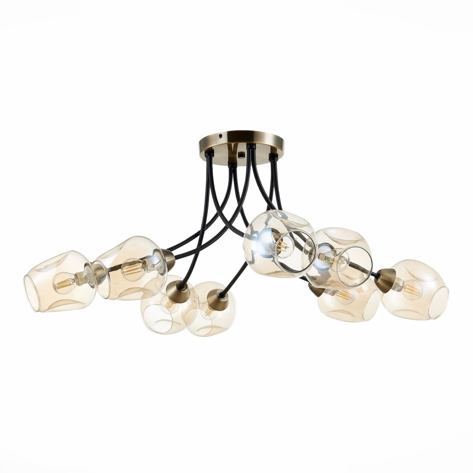 SLE205302-08 EVOLUCE потолочная люстра Besano, E14*8*40W