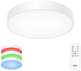 CL72470G0 CITILUX потолочный светодиодный белый светильник RGB с пультом 70W, 40см