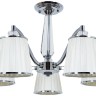 A4047PL-5CC ARTE LAMP потолочная люстра Talitha E14*5*40W, хром, белый, диаметр 64см