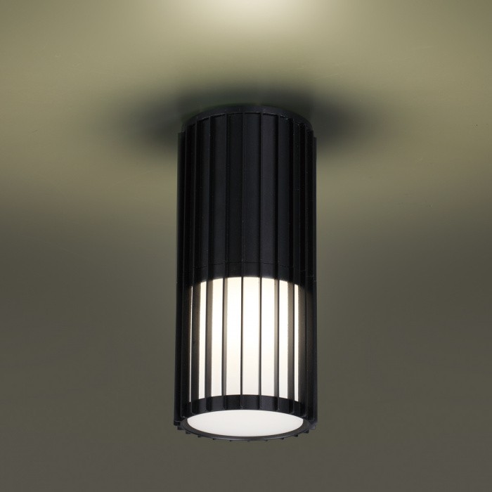 370993 NOVOTECH потолочный уличный светильник Costas IP54, E27*1*25W, черный