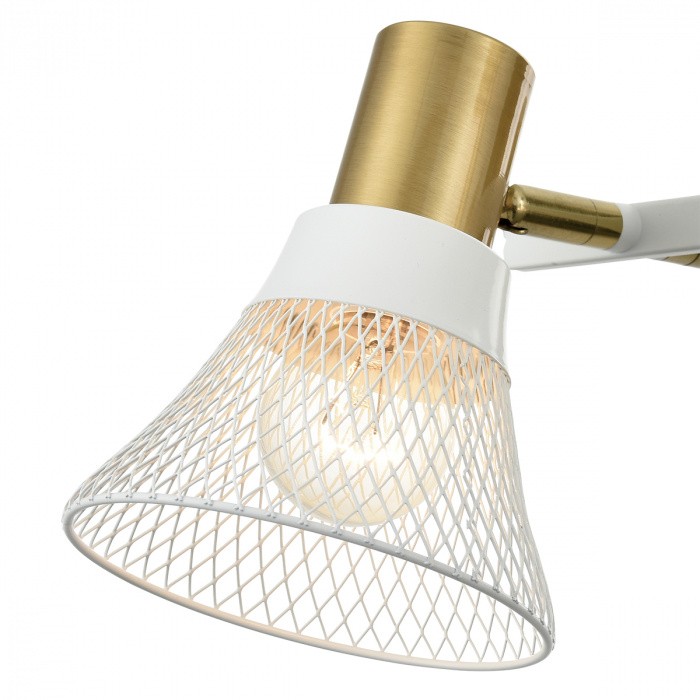 8045/6C LUMION MODERNI потолочная люстра ANRIYA, белый, латунь, металл/металл, Е14*6*40W