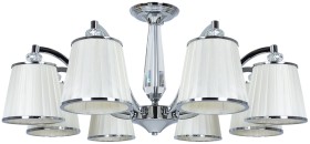 A4047PL-8CC ARTE LAMP потолочная люстра Talitha E14*8*40W, хром, белый, диаметр 79см