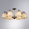 A4047PL-8CC ARTE LAMP потолочная люстра Talitha E14*8*40W, хром, белый, диаметр 79см
