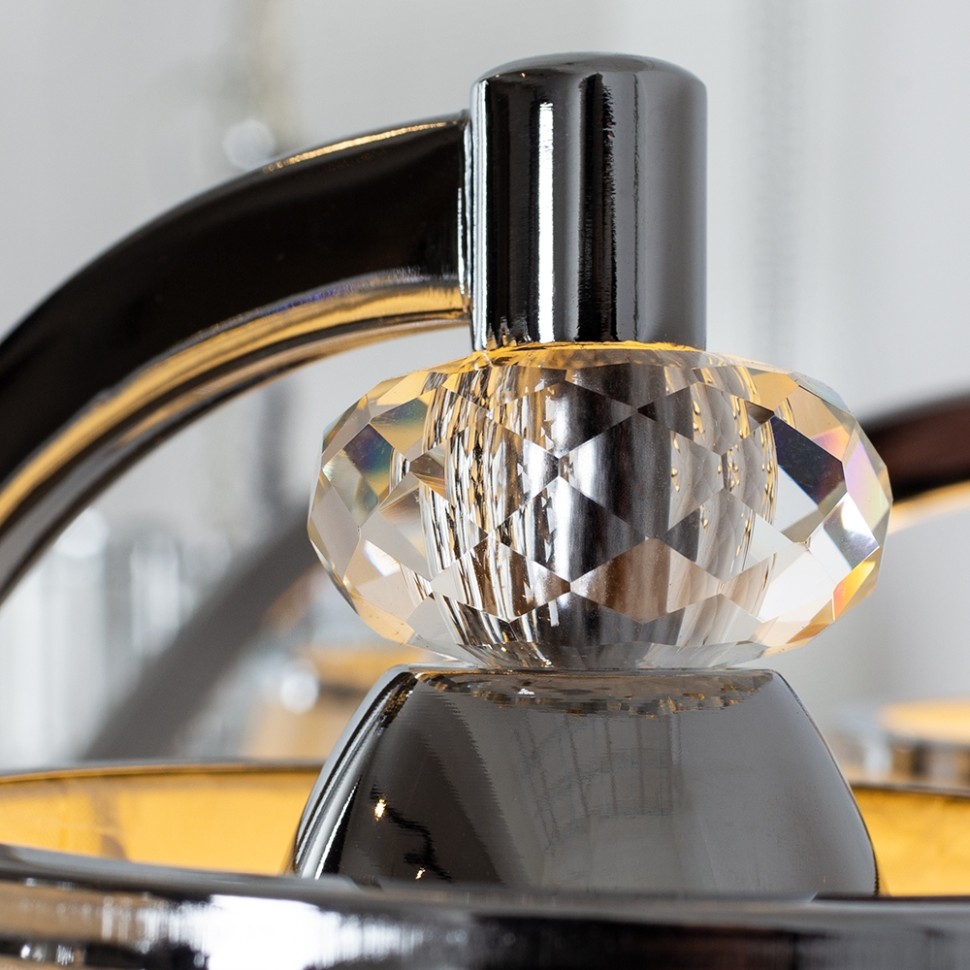 A4047PL-8CC ARTE LAMP потолочная люстра Talitha E14*8*40W, хром, белый, диаметр 79см