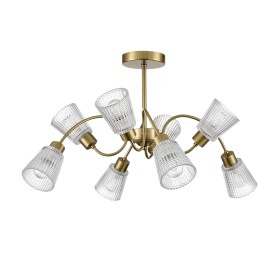 8154/8C LUMION потолочная люстра Imana E14*8*40W, медный
