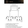 APL.839.03.08 APLOYT Подвесной светильник Eloiz, G9*8*5W