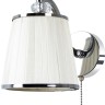 A4047AP-1CC ARTE LAMP бра с выключателем Talitha E14*1*40W, хром, белый
