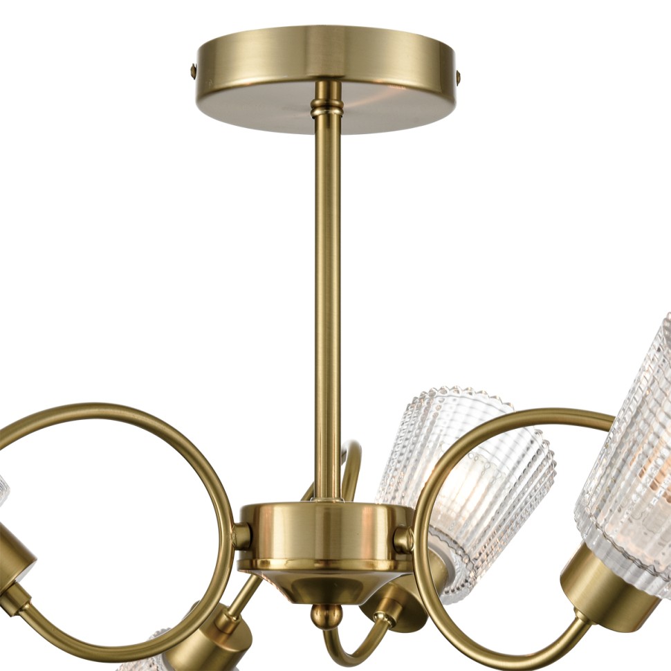 8154/6C LUMION потолочная люстра Imana E14*6*40W, медный