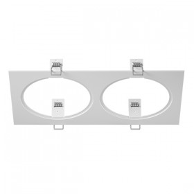 217826 Lightstar Рамка белая INTERO 111 DOUBLE OUADRO