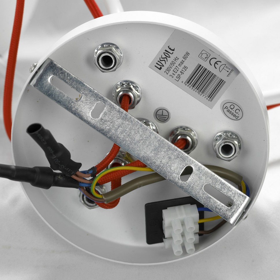 LSP-8126 Lussole Потолочная люстра белая Navajo