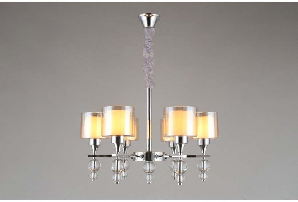 OML-70803-06 OMNILUX Aprica подвесная люстра модерн E27*6*40W